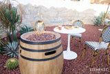 Elementi Napa Barrel Fire Pit OFG615