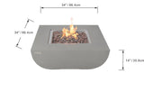 Modeno Westport Fire Table OFG135