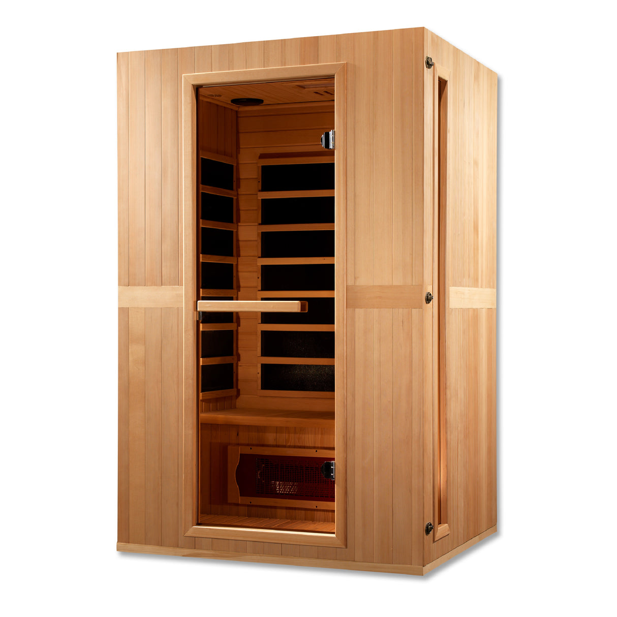 Maxxus Serenity Dual Tech 2-Person Hemlock Low EMF FAR Infrared Sauna MX-LS2-01