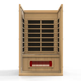 Maxxus Serenity Dual Tech 2-Person Hemlock Low EMF FAR Infrared Sauna MX-LS2-01