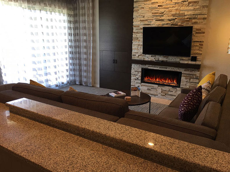 Modern Flames 56" Landscape Pro Multi-Sided Built-in Electric Fireplace LPM-5616