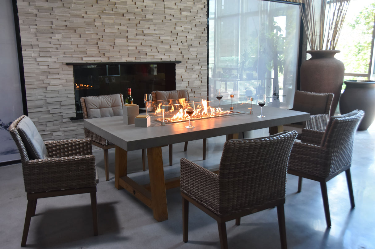 Elementi Sonoma Dining Fire Table OFG201