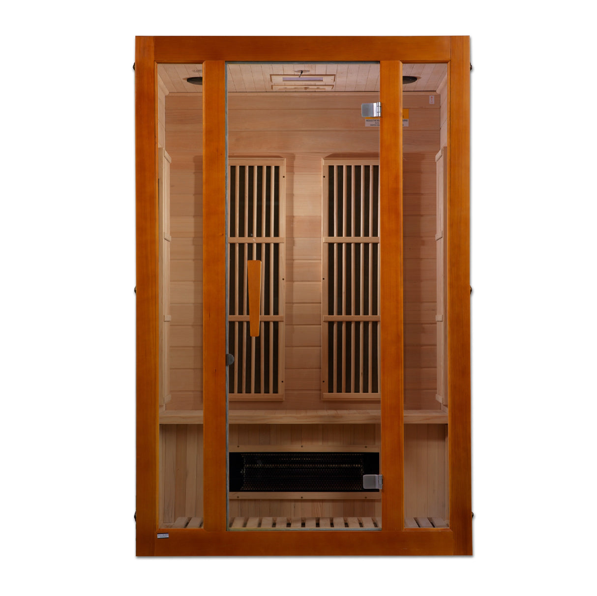 Maxxus Aspen Dual Tech 2-Person Hemlock Low EMF FAR Infrared Sauna MX-J206-02S