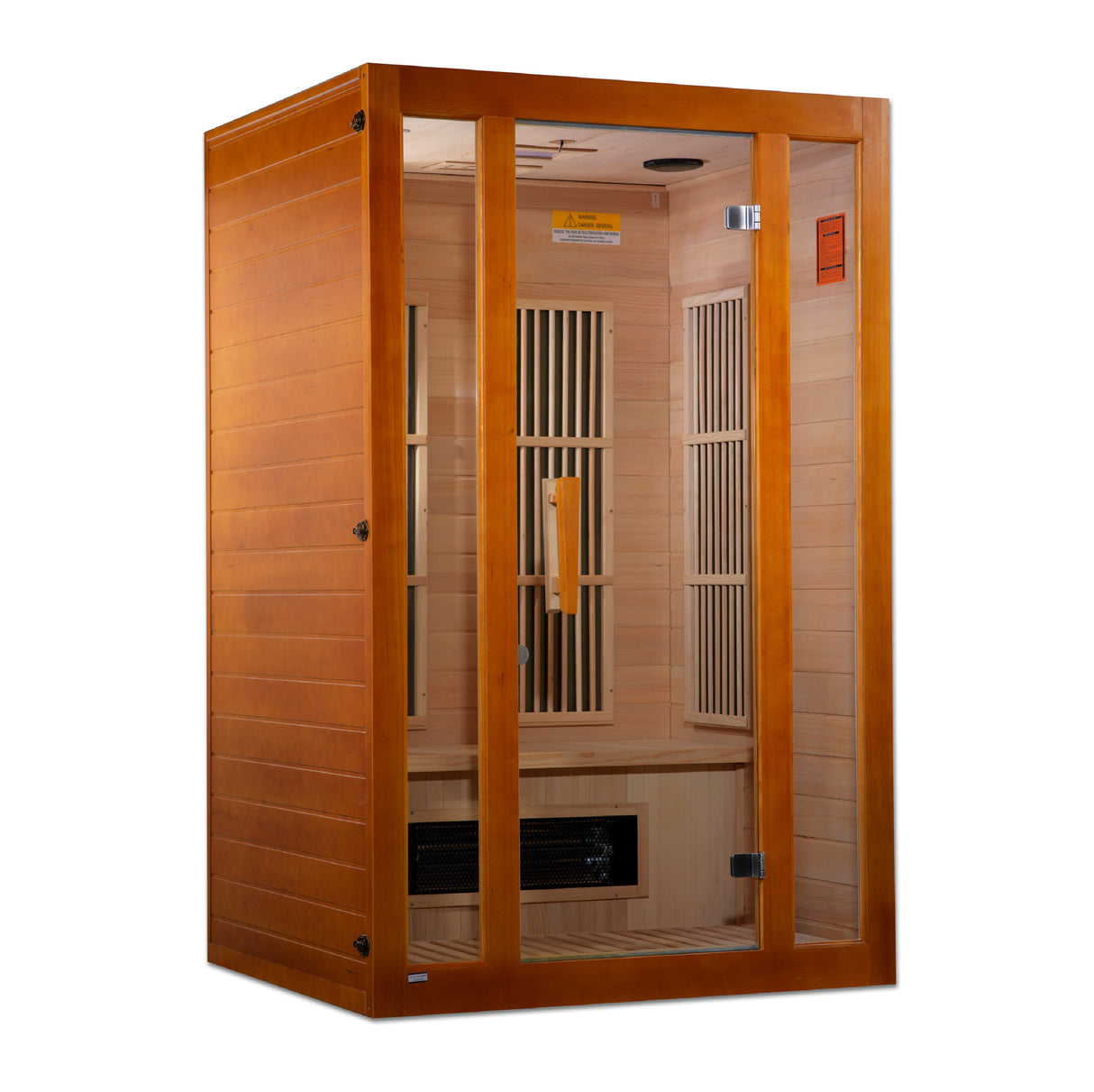 Maxxus Aspen Dual Tech 2-Person Hemlock Low EMF FAR Infrared Sauna MX-J206-02S