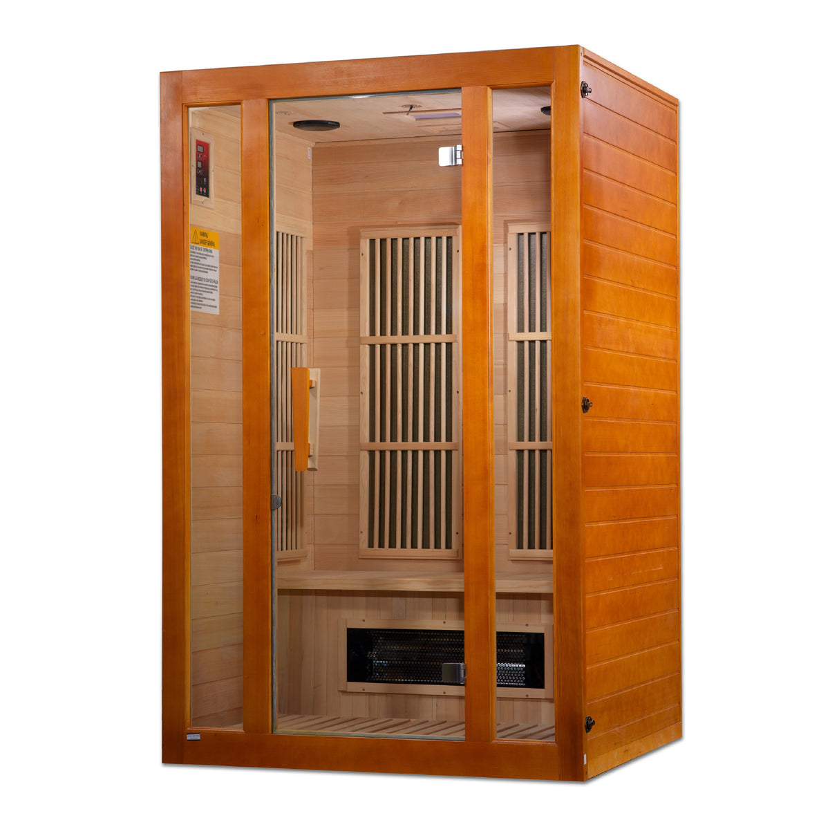 Maxxus Aspen Dual Tech 2-Person Hemlock Low EMF FAR Infrared Sauna MX-J206-02S