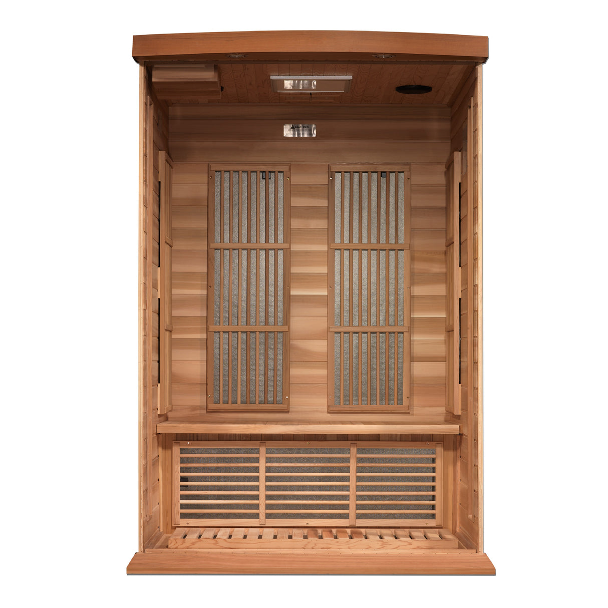 Maxxus Cholet Edition 2-Person Red Cedar Near Zero EMF FAR Infrared Sauna MX-K206-01-ZF CED