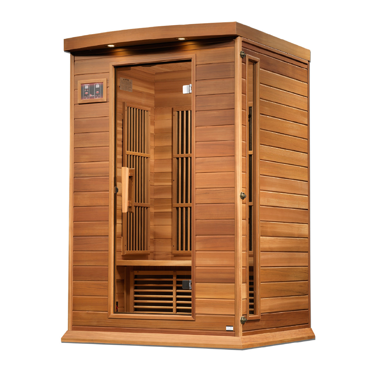 Maxxus Cholet Edition 2-Person Red Cedar Near Zero EMF FAR Infrared Sauna MX-K206-01-ZF CED