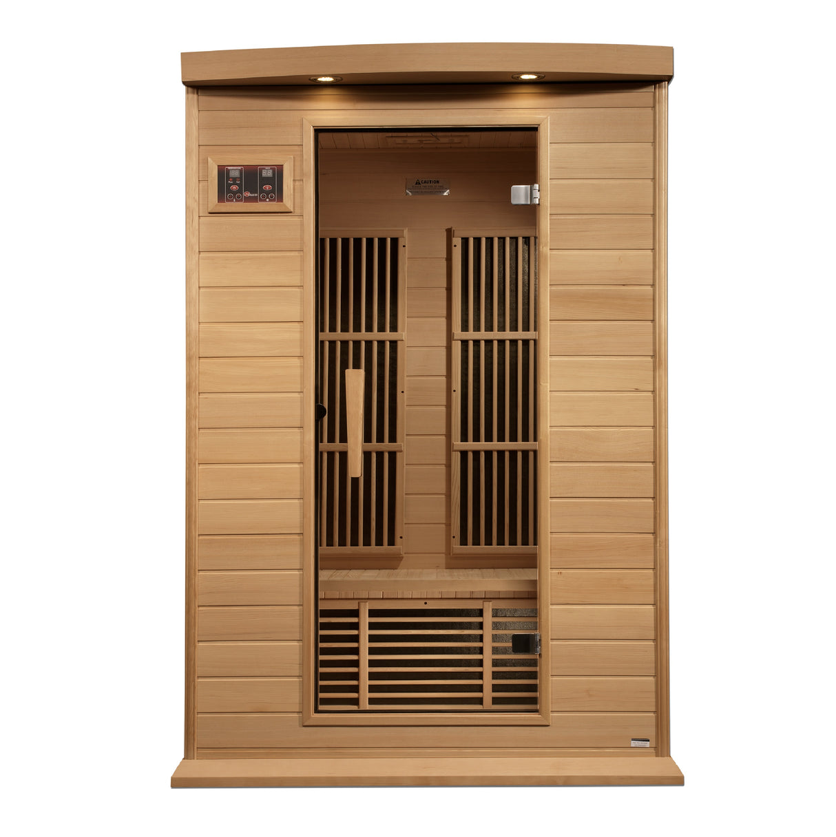 Maxxus 2-Person Hemlock Near Zero EMF FAR Infrared Sauna MX-K206-01-ZF