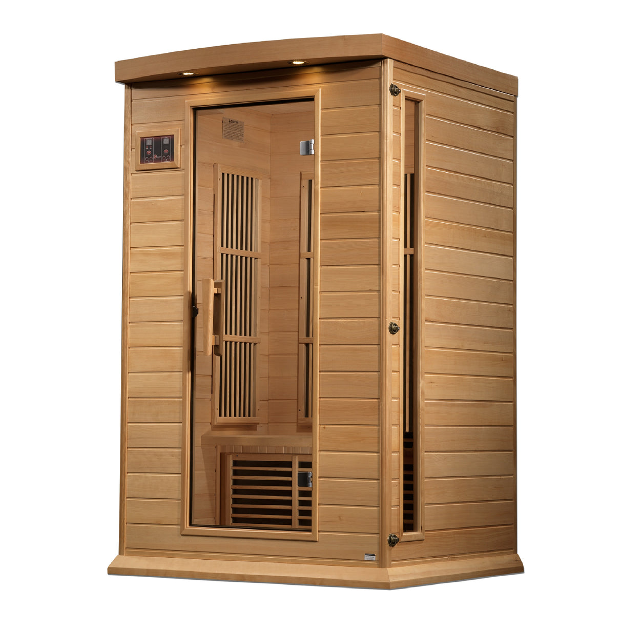 Maxxus 2-Person Hemlock Near Zero EMF FAR Infrared Sauna MX-K206-01-ZF