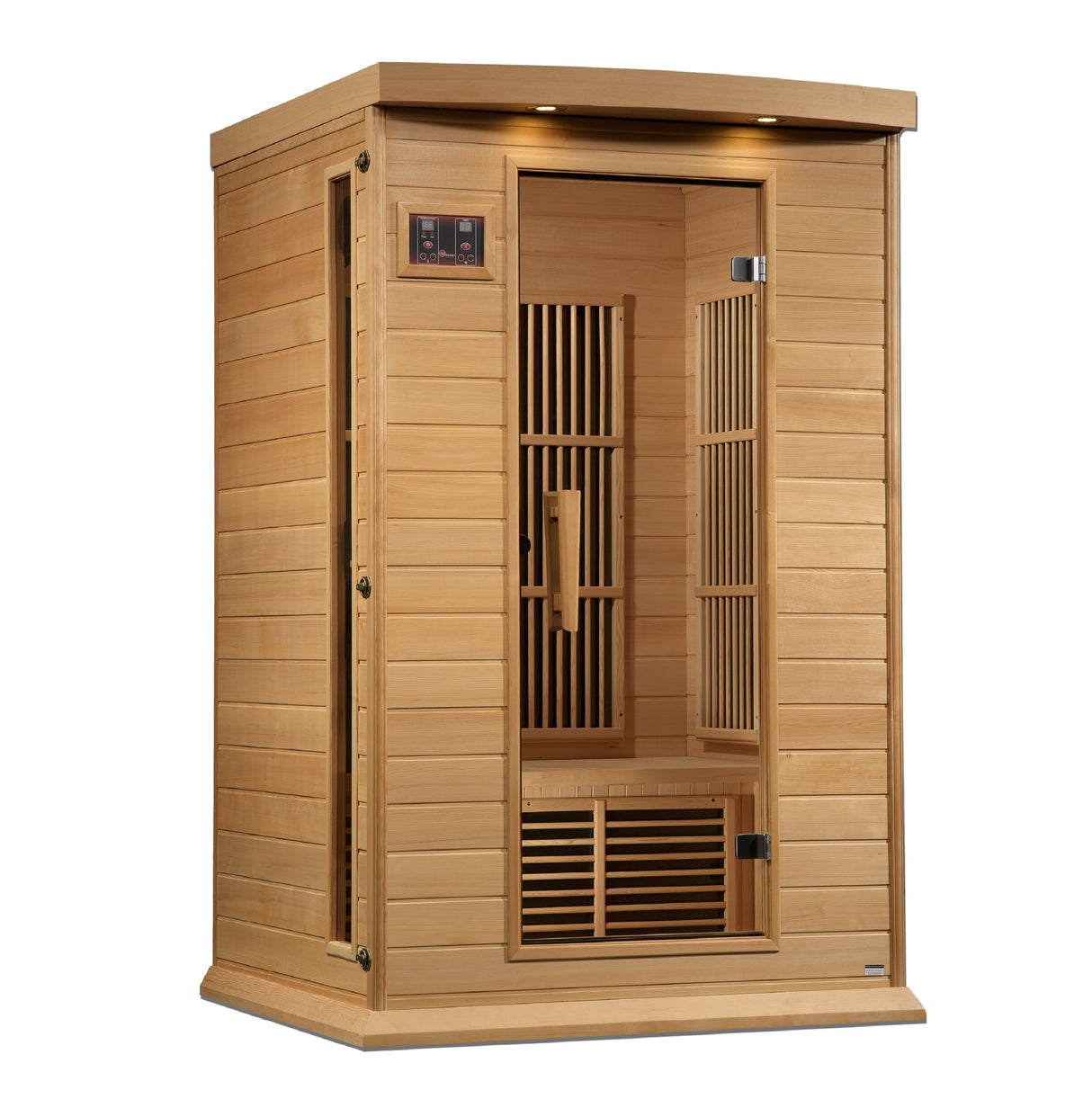 Maxxus 2-Person Hemlock Near Zero EMF FAR Infrared Sauna MX-K206-01-ZF