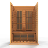 Maxxus 2-Person Red Cedar Low EMF FAR Infrared Sauna MX-K206-01 CED