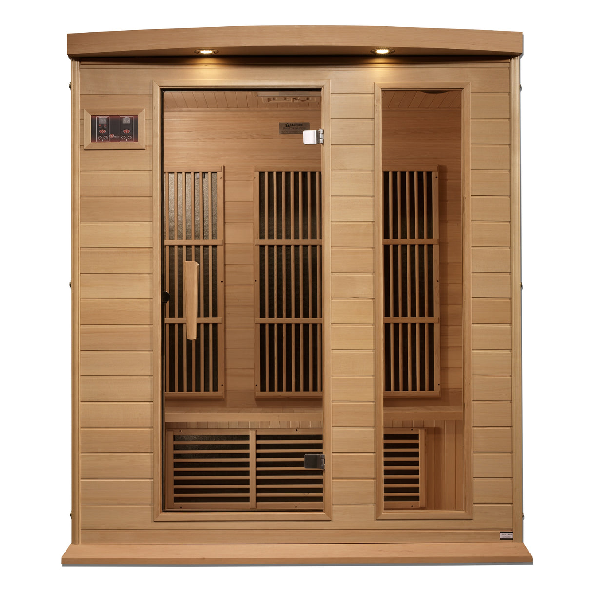 Maxxus 3-Person Hemlock Near Zero EMF FAR Infrared Sauna MX-K306-01-ZF