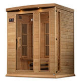 Maxxus 3-Person Hemlock Near Zero EMF FAR Infrared Sauna MX-K306-01-ZF