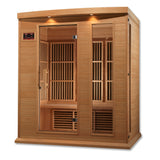 Maxxus 3-Person Hemlock Low EMF FAR Infrared Sauna MX-K306-01