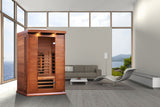 Maxxus 2-Person Red Cedar Full Spectrum Near Zero EMF Infrared Sauna MX-M206-01-FS CED