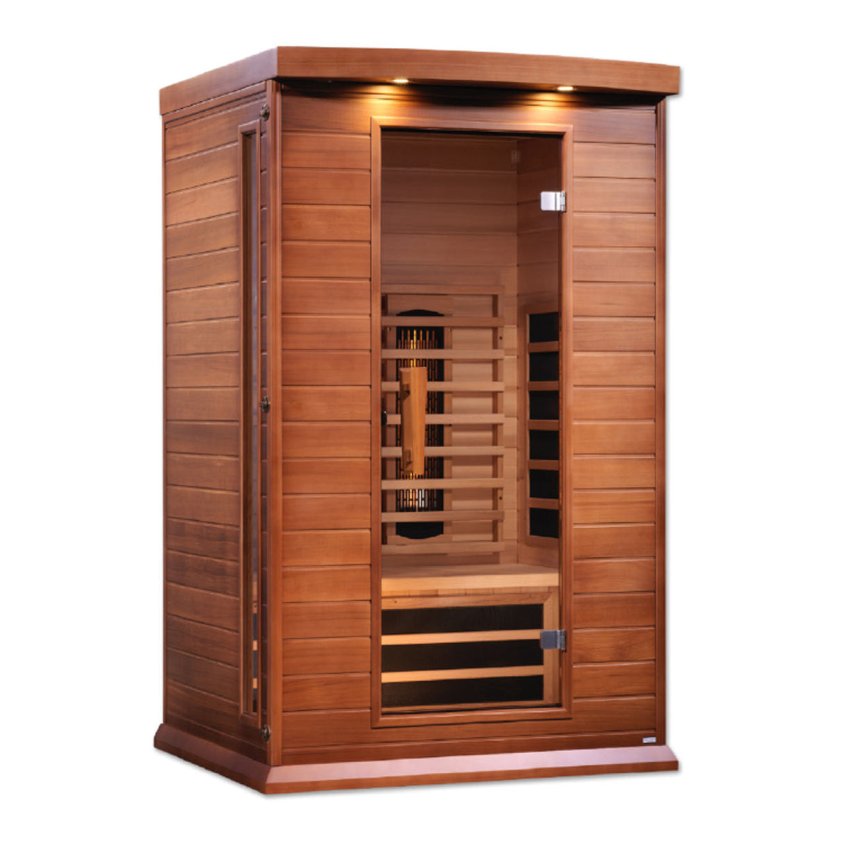 Maxxus 2-Person Red Cedar Full Spectrum Near Zero EMF Infrared Sauna MX-M206-01-FS CED