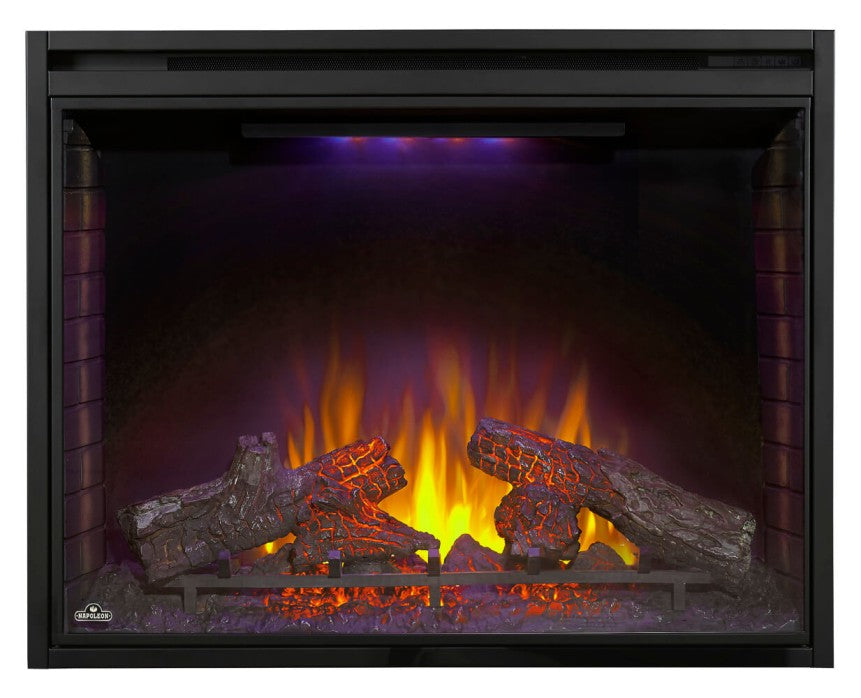 Napoleon Ascent Electric Series 40-Inch Built-In Electric Fireplace NEFB40H