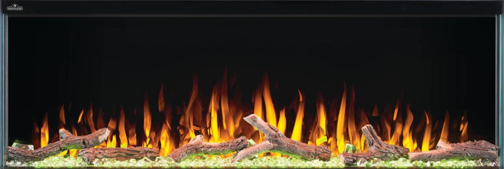 Napoleon Trivista Primis Series 50-Inch Three-Sided Built-In Electric Fireplace NEFB50H-3SV