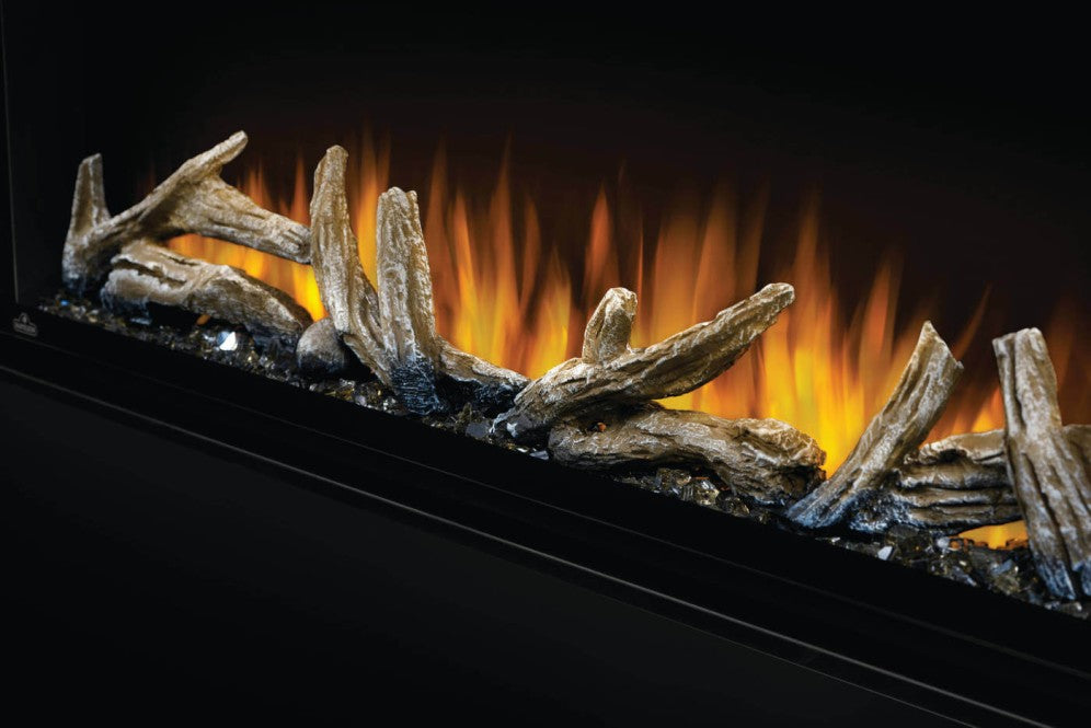 Napoleon Alluravision 50-Inch Slimline Wall Hanging Electric Fireplace NEFL50CHS-1