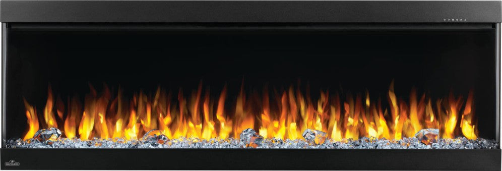 Napoleon Trivista Pictura Series 50-Inch Three-Sided Wall Hanging Electric Fireplace NEFL50H-3SV