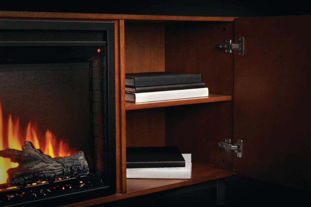 Napoleon Essential Series The Bella Electric Fireplace Media Console NEFP26-3120WN