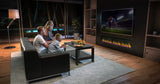 Modern Flames Orion 76" Slim Virtual Electric Fireplace OR76-SLIM