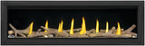 Napoleon Vector Series 74-Inch Single Sided Direct Vent Gas Fireplace with Electronic Ignition LV74