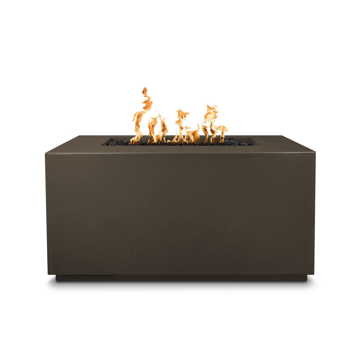 The Outdoor Plus 60" Pismo GFRC Concrete Rectangular Fire Pit OPT-2460