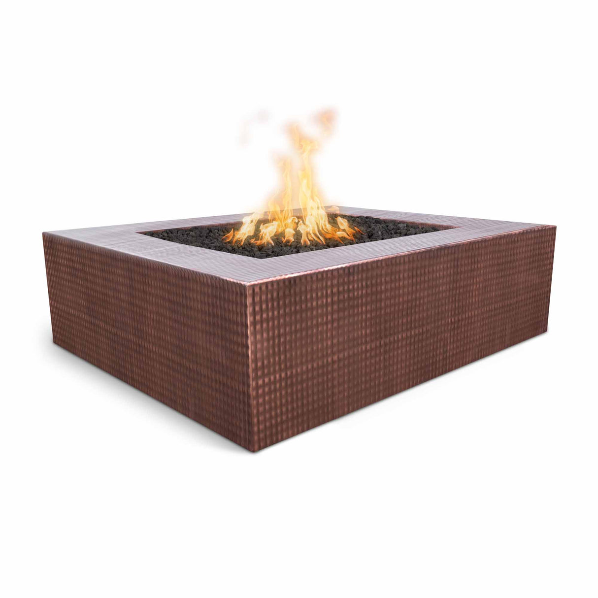 The Outdoor Plus 36" Quad Copper Square Fire Pit OPT-QDCPR36