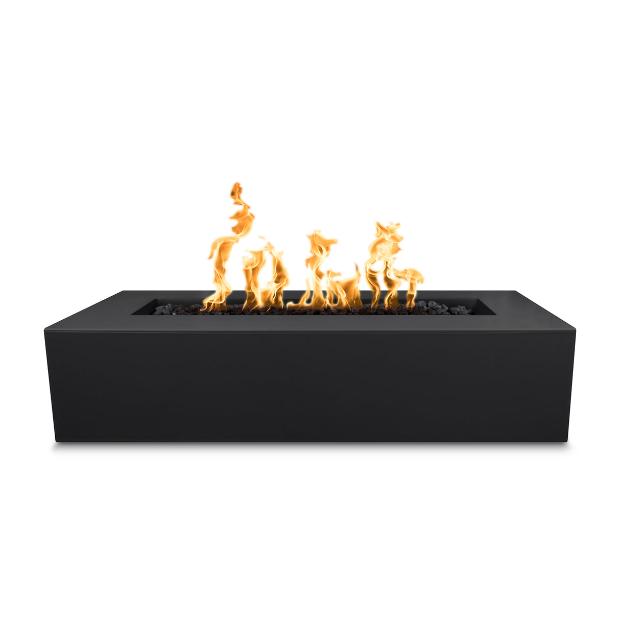 The Outdoor Plus 60" Regal GFRC Concrete Rectangular Fire Pit OPT-RGL60