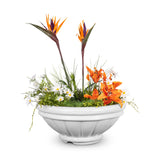 The Outdoor Plus 36" Roma GFRC Concrete Round Planter Bowl OPT-ROMPO36