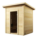 SaunaLife Model G2 Garden-Series 4 Person Outdoor Home Sauna Kit SL-MODELG2