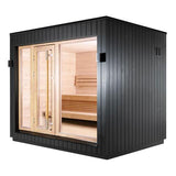 SaunaLife Model G7 Garden-Series 6 Person Pre-Assembled Outdoor Home Sauna SL-MODELG7