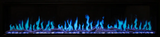 Modern Flames Orion 76" Slim Virtual Electric Fireplace OR76-SLIM