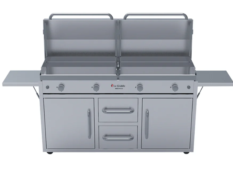 Le Griddle The Grand Texan 4 Burner Gas Built-In Griddle GFE160