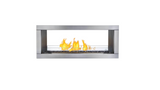 Napoleon Galaxy 48 Series See Through Electronic Ignition Outdoor Gas Fireplace GSS48STE