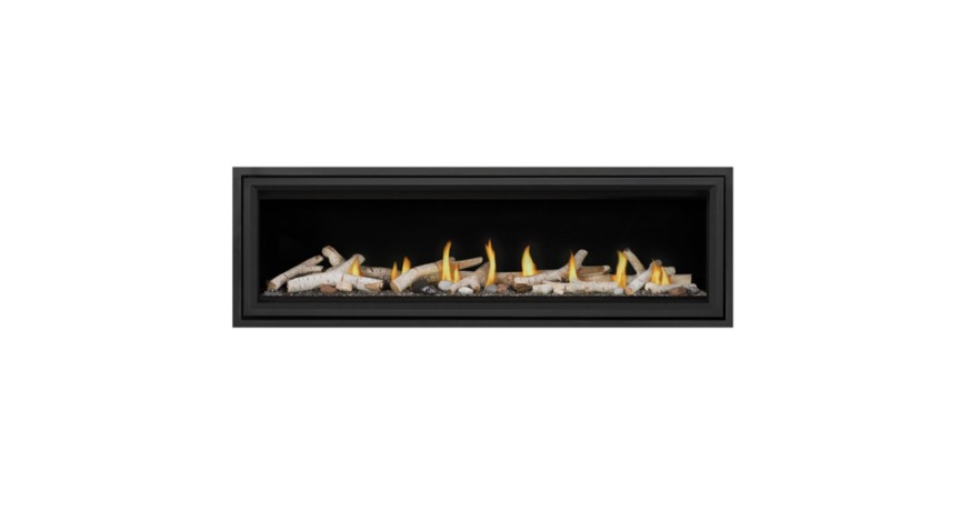 Napoleon Vector Series 62-Inch Single Sided Direct Vent Gas Fireplace with Electronic Ignition LV62