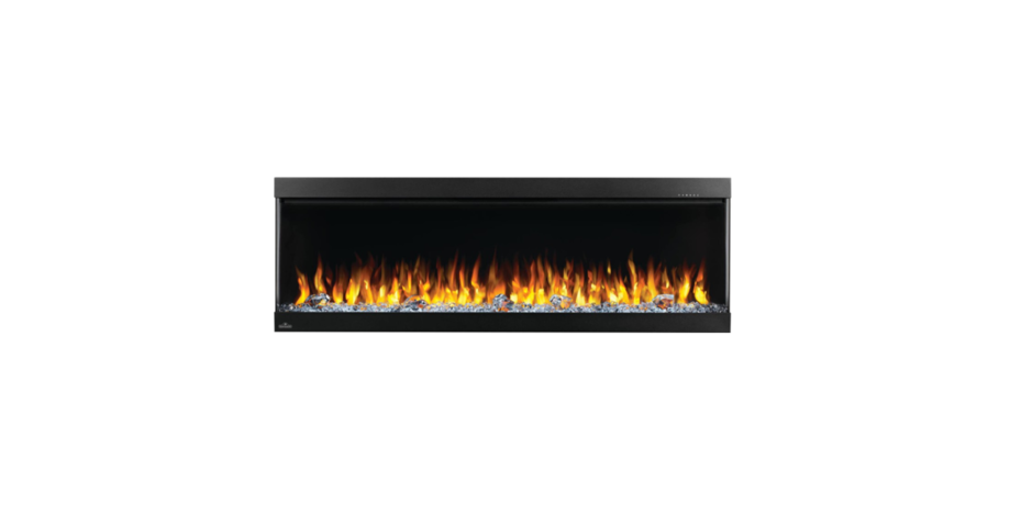 Napoleon Trivista Pictura Series 50-Inch Three-Sided Wall Hanging Electric Fireplace NEFL50H-3SV