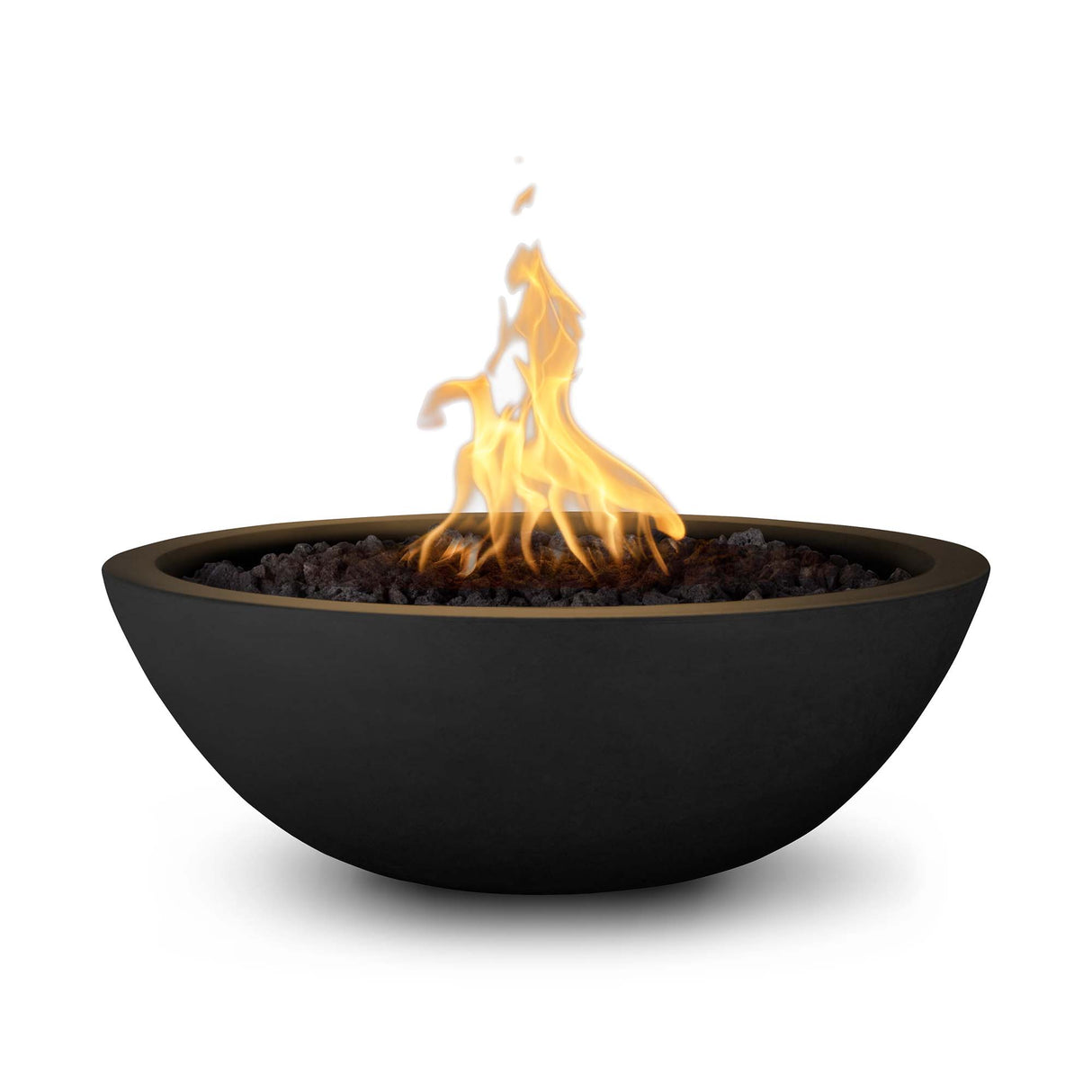 The Outdoor Plus 27" Sedona GFRC Concrete Round Fire Bowl OPT-27RFO