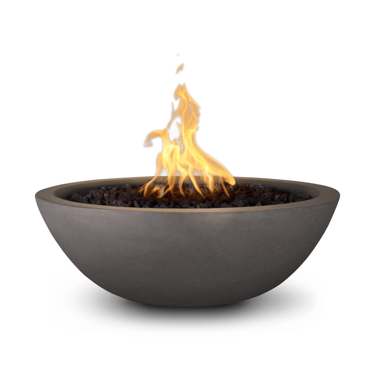 The Outdoor Plus 27" Sedona GFRC Concrete Round Fire Bowl OPT-27RFO