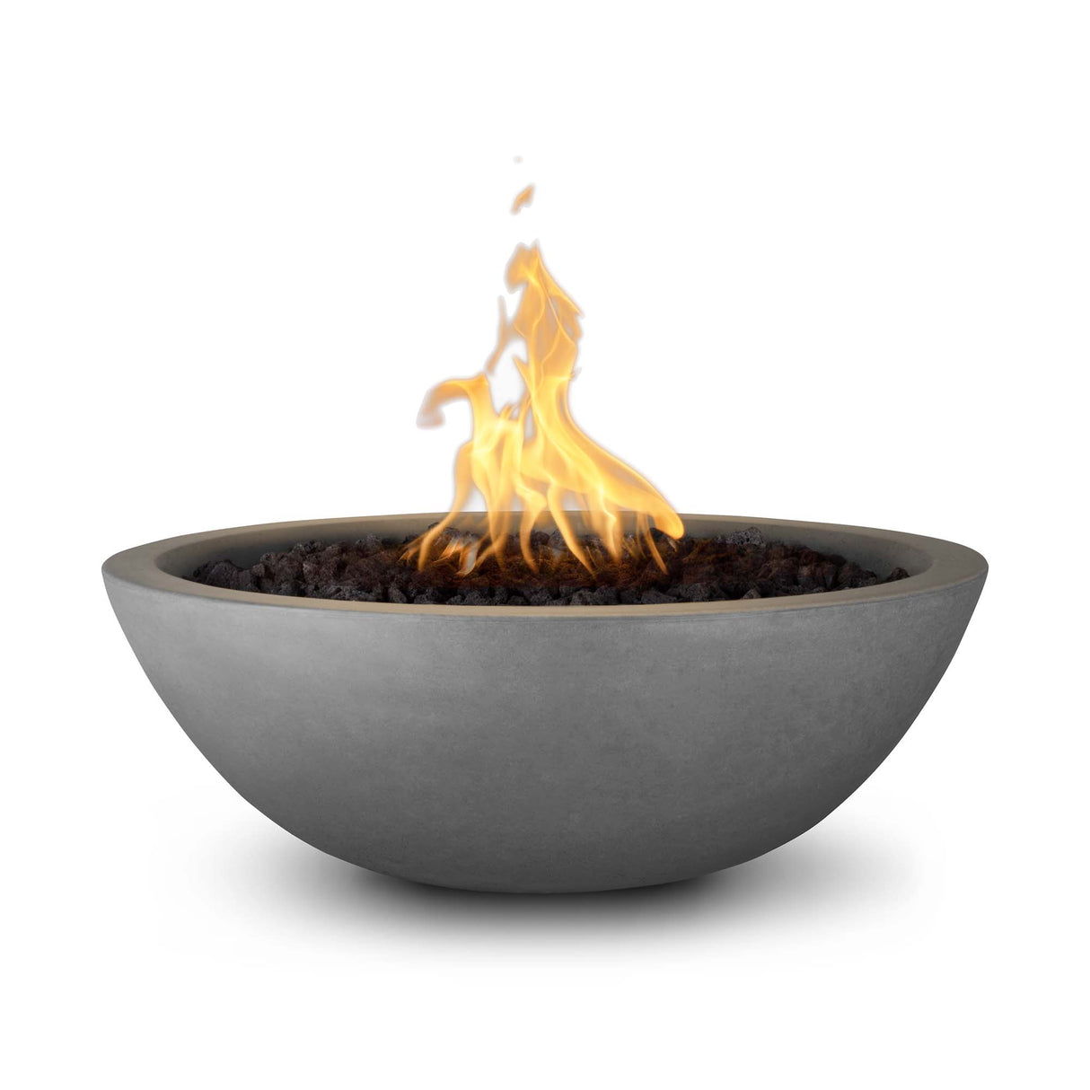 The Outdoor Plus 27" Sedona GFRC Concrete Round Fire Bowl OPT-27RFO