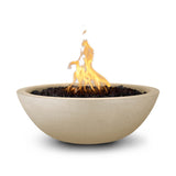 The Outdoor Plus 27" Sedona GFRC Concrete Round Fire Bowl OPT-27RFO