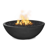 The Outdoor Plus 60" Sedona GFRC Concrete Round Narrow Ledge Fire Pit OPT-SED60