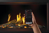 Napoleon Tall Linear Vector Series 62-Inch with Luminous Logs Direct Vent Gas Fireplace TLV62L