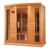 Maxxus 4-Person Hemlock Low EMF FAR Infrared Sauna MX-K406-01