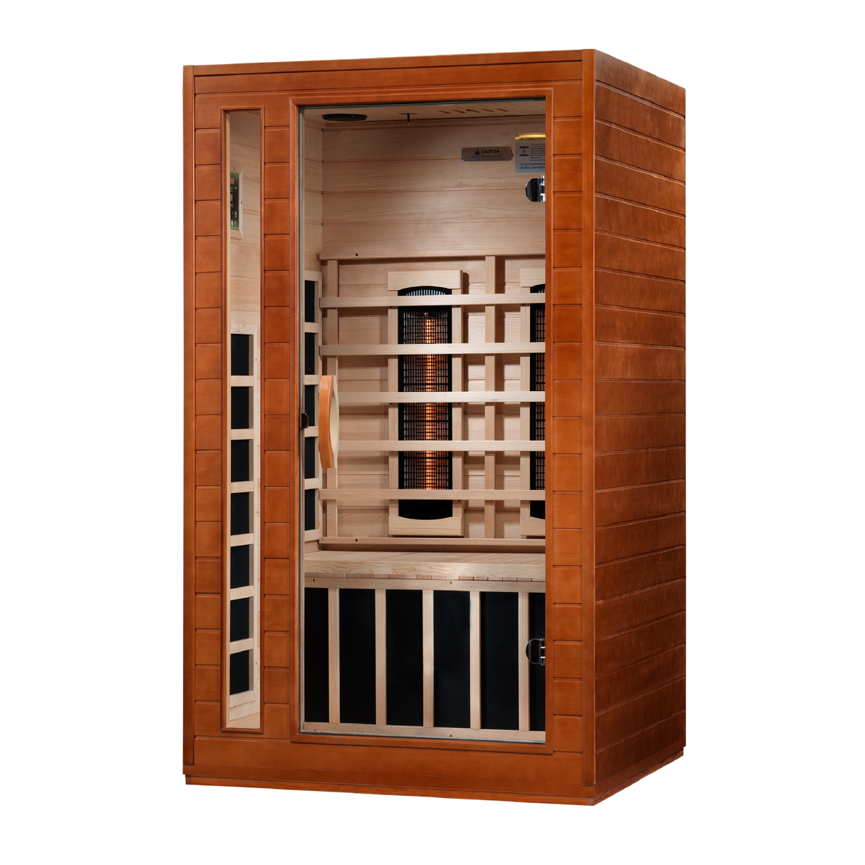 Dynamic Saunas Cardoba 2-Person Full Spectrum Near Zero EMF Infrared Sauna DYN-6203-02 FS