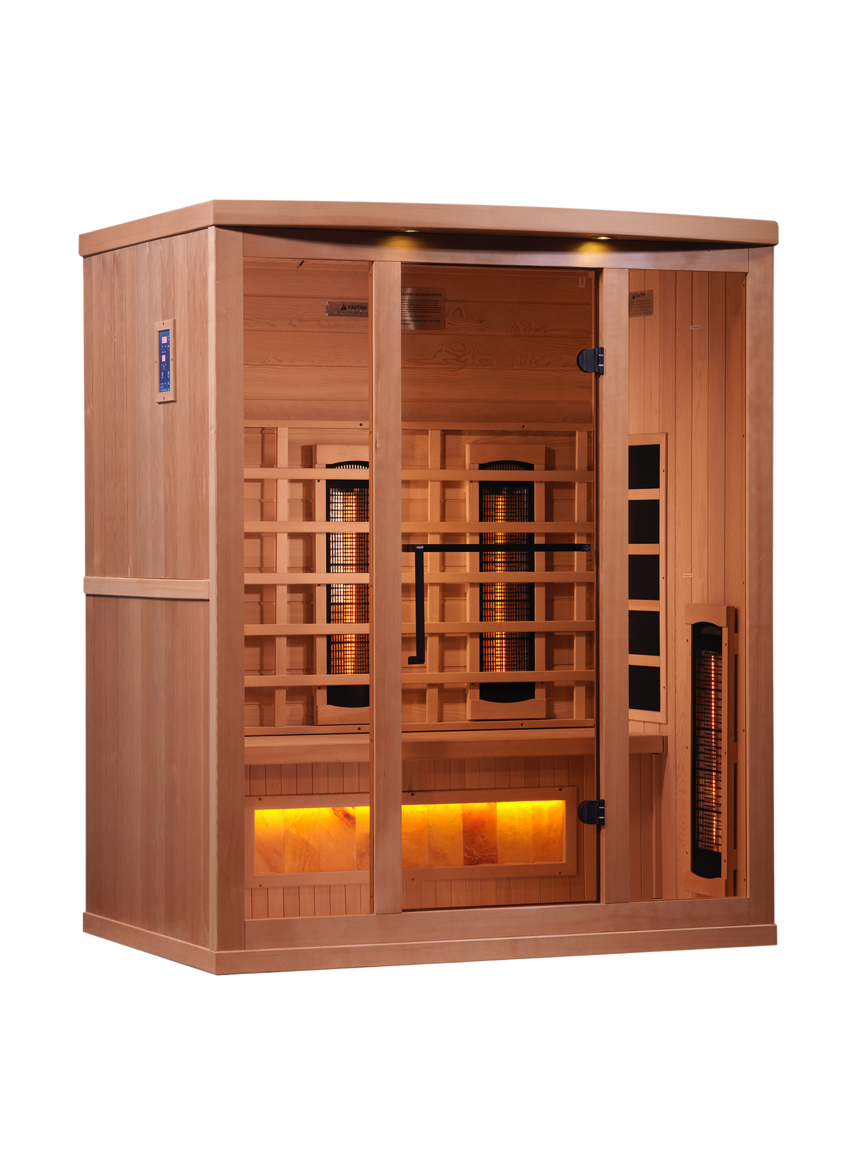 Golden Designs Reserve 3-Person Near Zero EMF Infrared Sauna GDI-8030-02