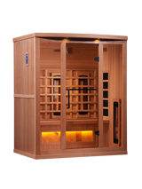 Golden Designs Reserve 3-Person Near Zero EMF Infrared Sauna GDI-8030-02