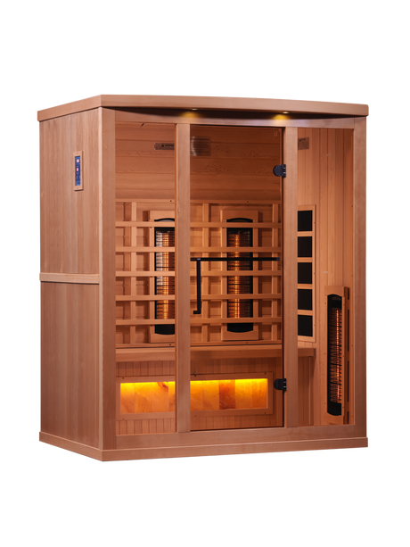 Golden Designs Reserve 3-Person Near Zero EMF Infrared Sauna GDI-8030-02