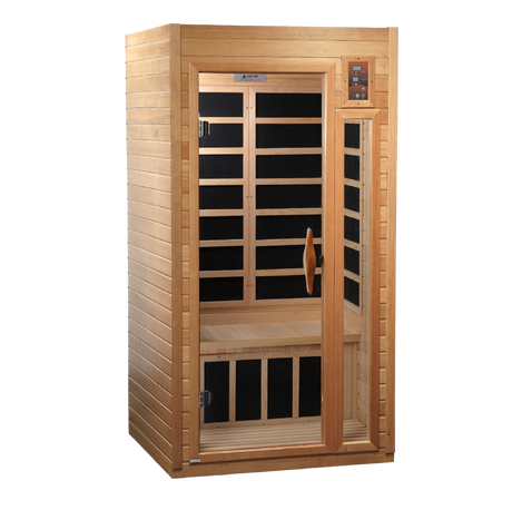 Golden Designs Geneva Elite 1-2 Person Infrared Sauna GDI-6106-01 Elite